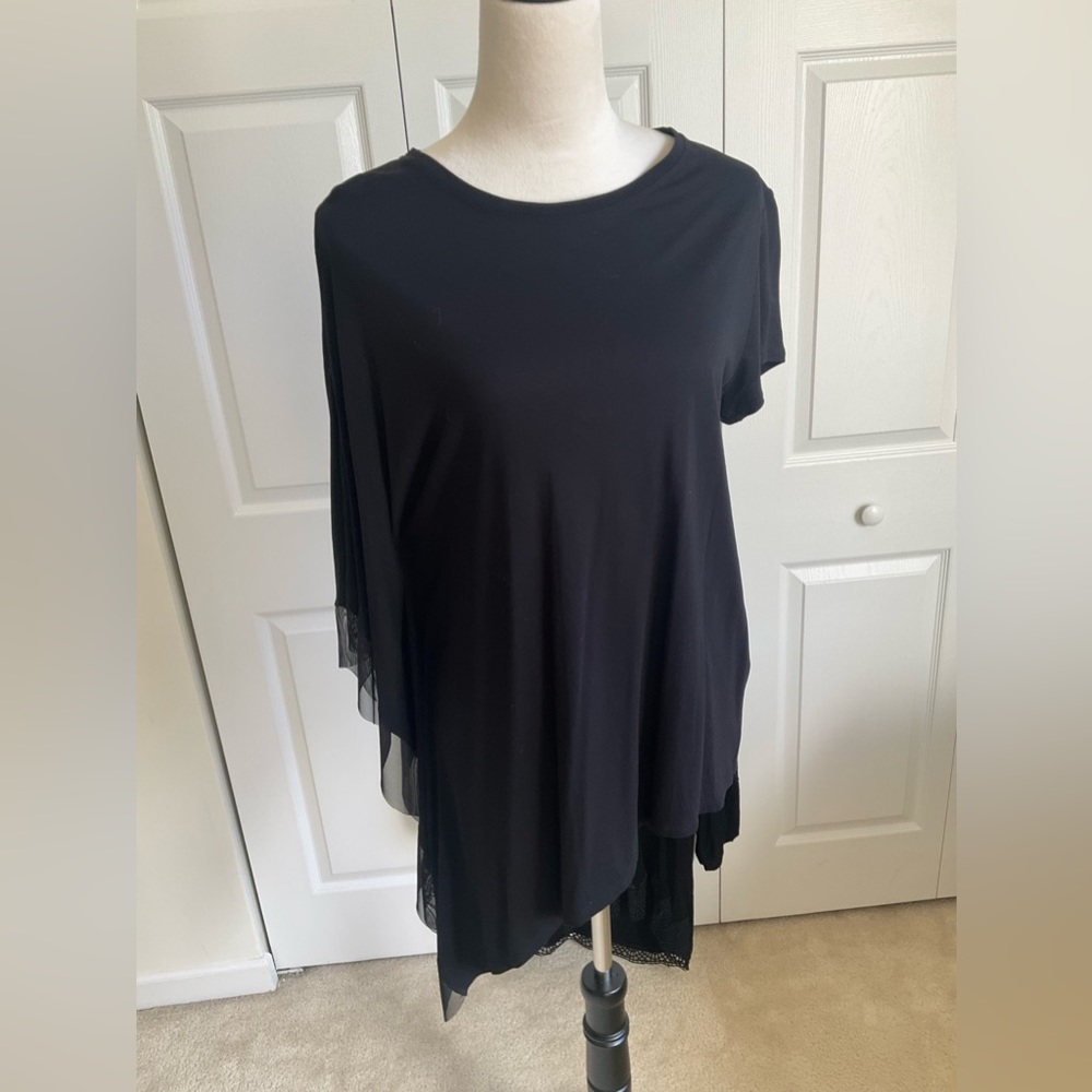 Elegant BCBG Mxazaria BLK Jersey Top
